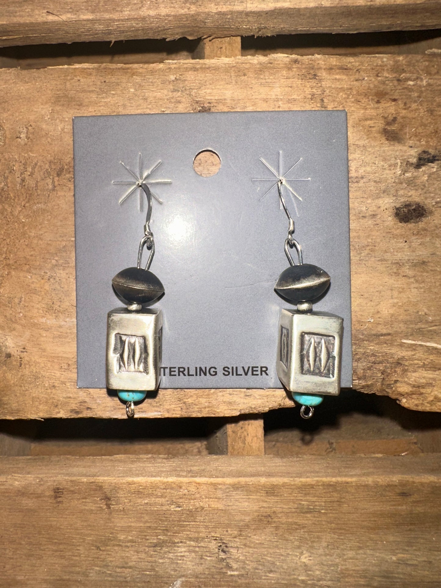 Navajo Barrel Earrings