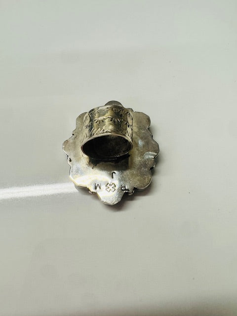 Multi Stone Navajo Ring by Ran Van Damme