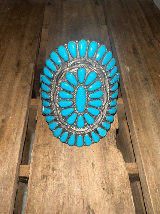 Native Zuni Cluster Cuff