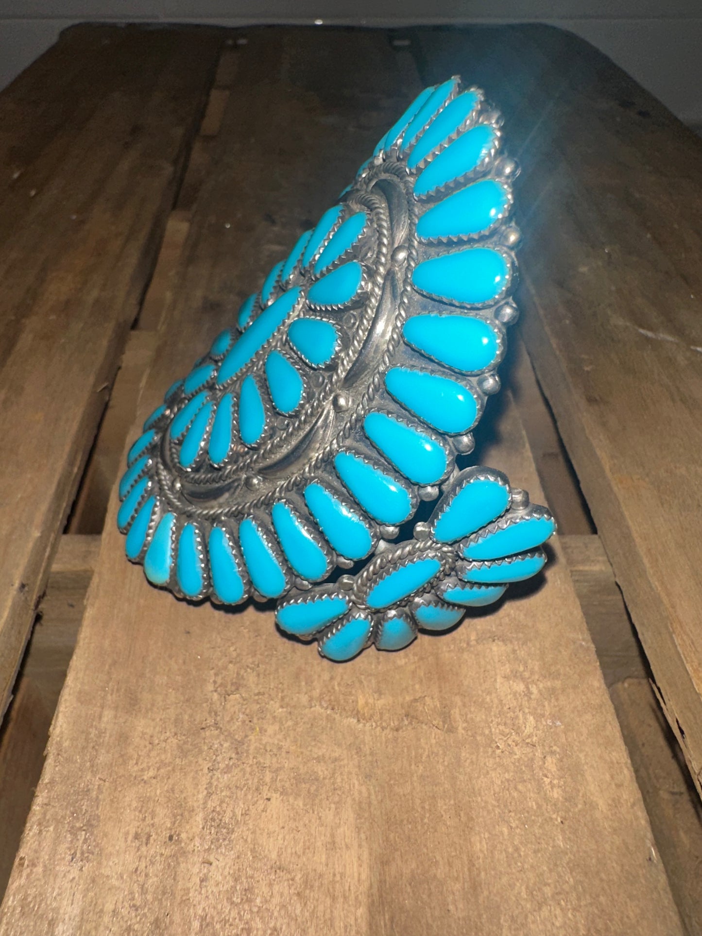 Native Zuni Cluster Cuff