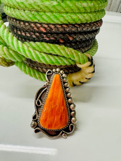 Orange Spiney Oyster Ringy by Ray Nez