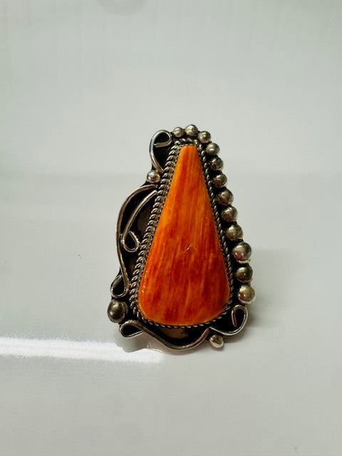 Orange Spiney Oyster Ringy by Ray Nez