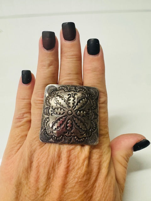 Navajo Concho Ring